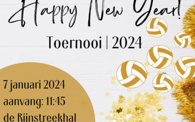 Happy New Year toernooi – Zondag 7 januari 2024
