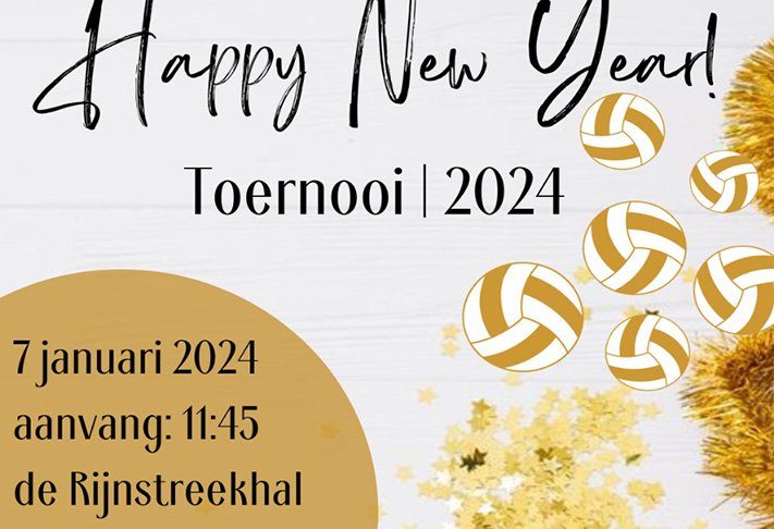 Happy New Year toernooi – Zondag 7 januari 2024